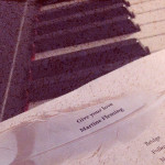 Gisteren hebben we de zang opgenomen voor het vierde nummer ‘Give Your Love’. Two more songs to go.