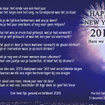 Gedicht Gelukkig nieuwjaar door Martine Fleming