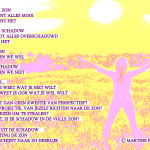 Gedicht In de zon Martine Fleming